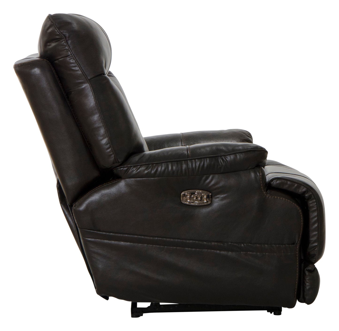 Naples - Power Headrest With Lumbar Power Lay Flat Recliner - Hornell Furniture Outlet