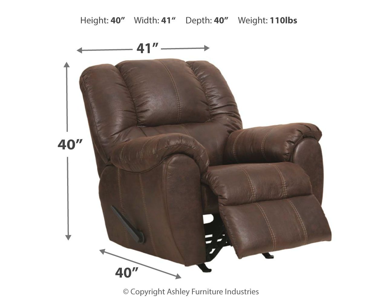 McGann - Rocker Recliner - Hornell Furniture Outlet