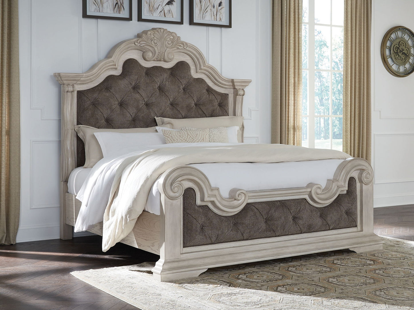 Bruchandi - Upholstered Panel Bed - Hornell Furniture Outlet
