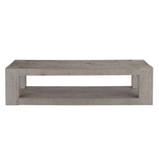 Pinedale - Cocktail Table With Casters - Tan - Hornell Furniture Outlet