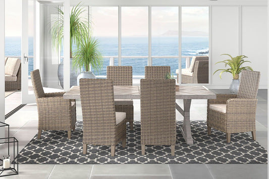 Beachcroft - Outdoor Dining Room Set - Hornell Furniture Outlet