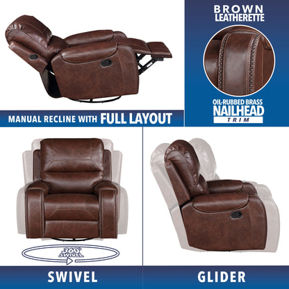 Keily - Swivel Recliner - Hornell Furniture Outlet