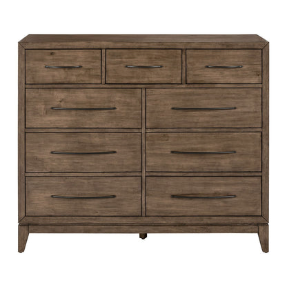 Shaker Lakes - 9 Drawer Chesser - Brown - Hornell Furniture Outlet