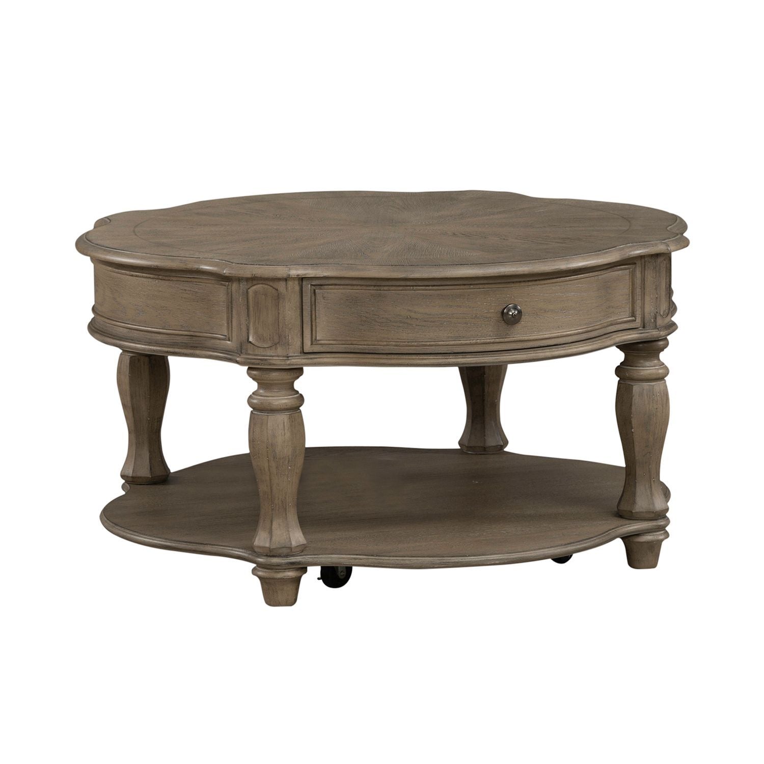 Magnolia Manor - Round Cocktail Table - Hornell Furniture Outlet