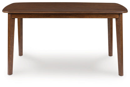 Tameride - Brown - Dining Room Table Set (Set of 5) - Hornell Furniture Outlet