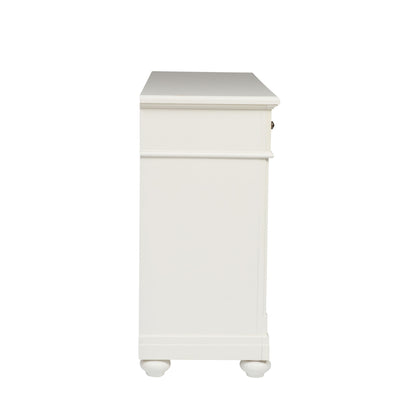 Harbor View - 7 Drawer Dresser - White - Hornell Furniture Outlet