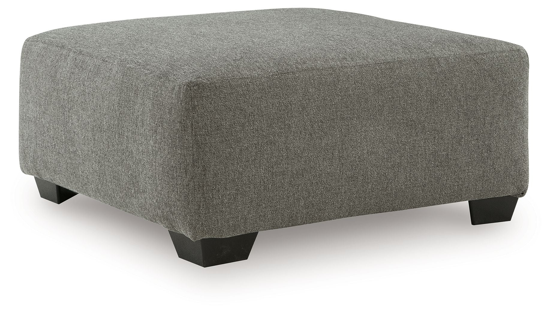 Clarington - Oversized Accent Ottoman - Greystone - Hornell Furniture Outlet