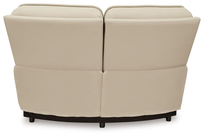 Double Deal - Reclining Sectional - Hornell Furniture Outlet