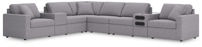 Modmax - Granite - Sectional - Hornell Furniture Outlet