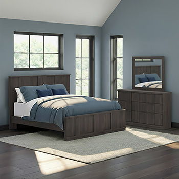 Shaehartin - Bedroom Mirror - Dark Brown - Hornell Furniture Outlet