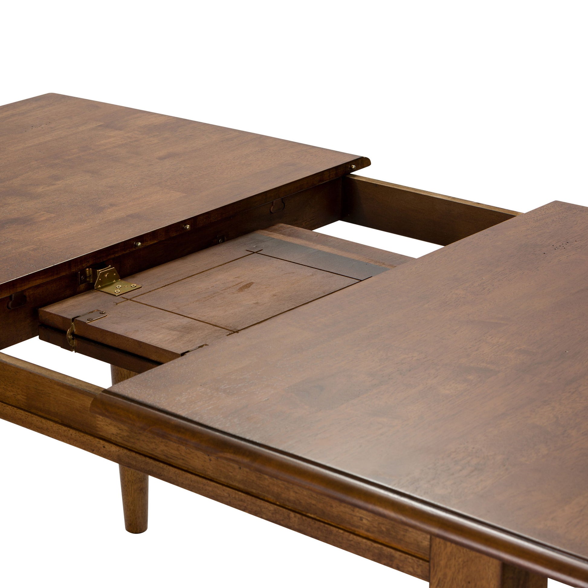 Creations - Butterfly Leaf Table - Dark Brown - Hornell Furniture Outlet