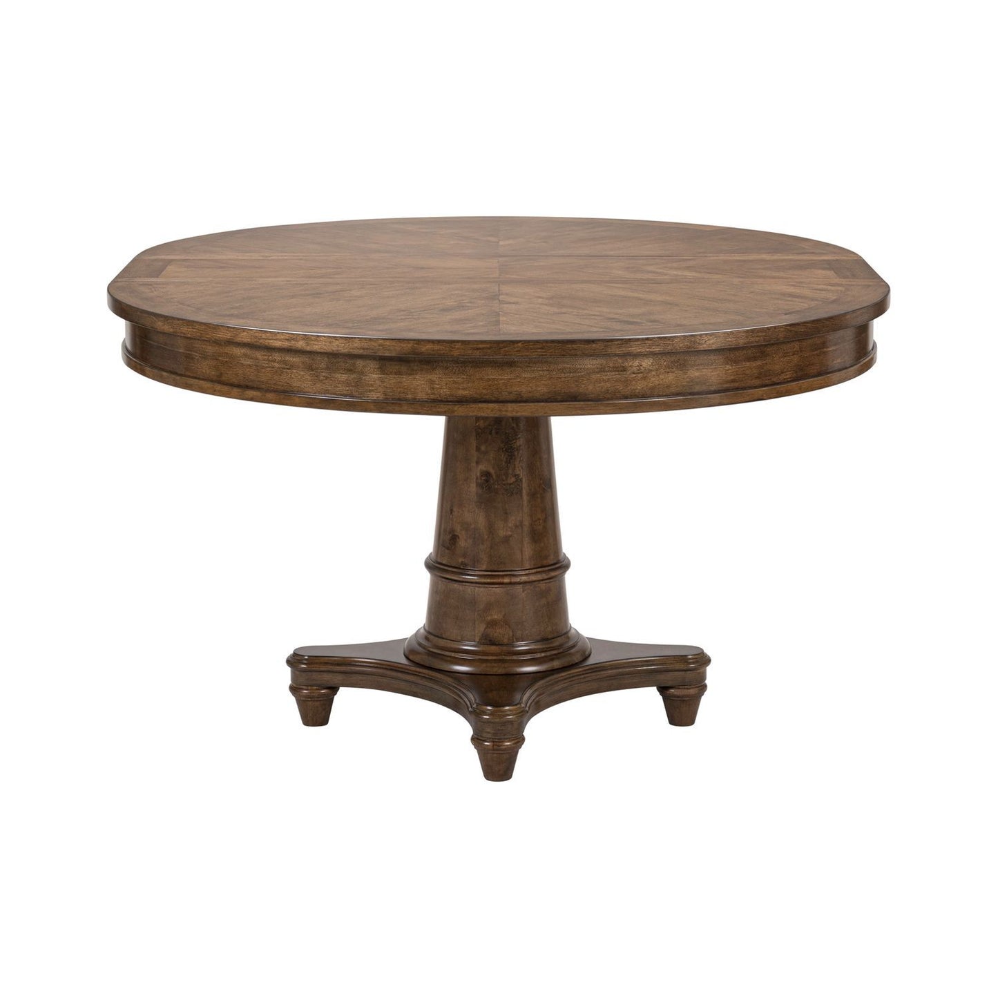 Harrison Heights - Pedestal Table Set - Sienna - Hornell Furniture Outlet