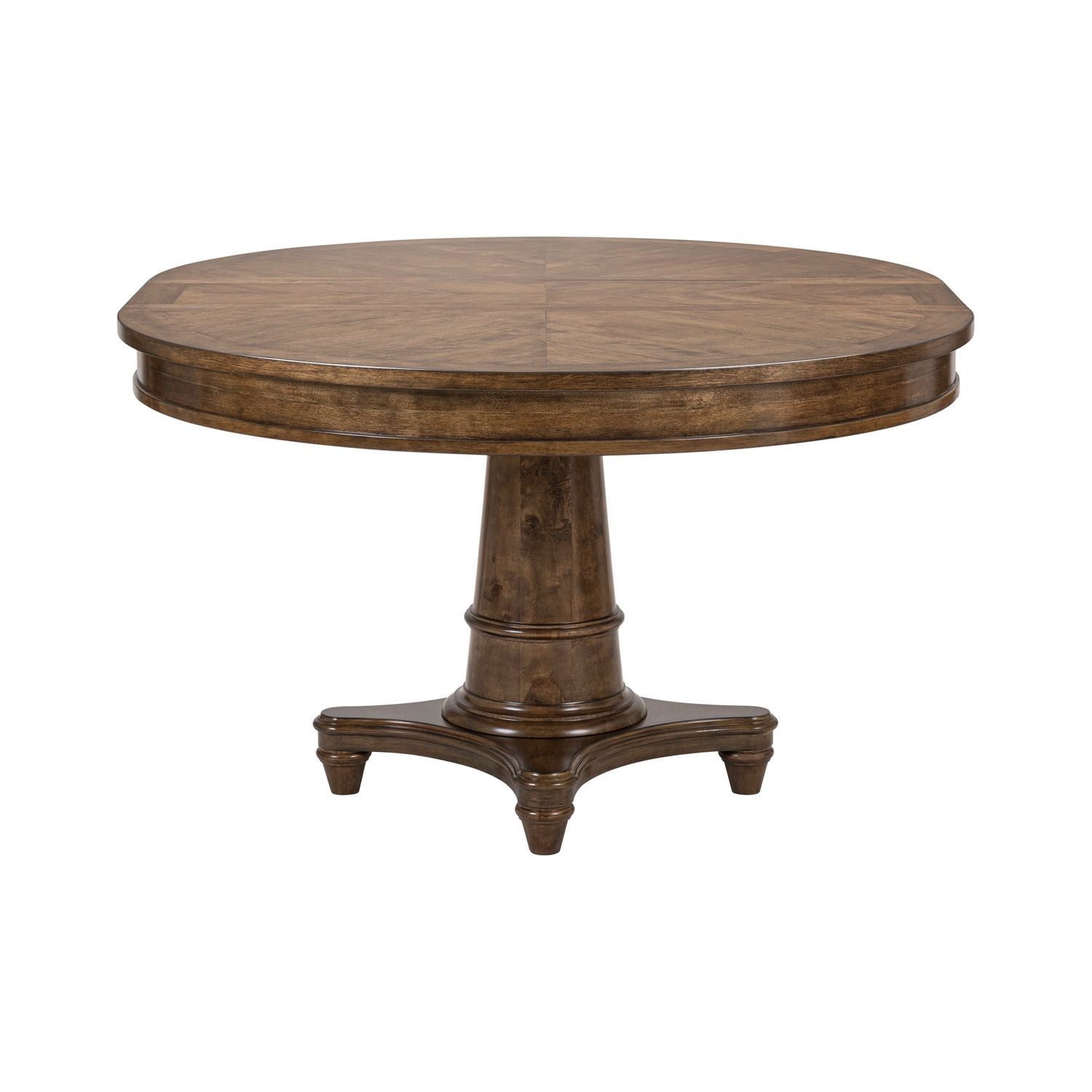 Harrison Heights - Pedestal Table Set - Sienna - Hornell Furniture Outlet