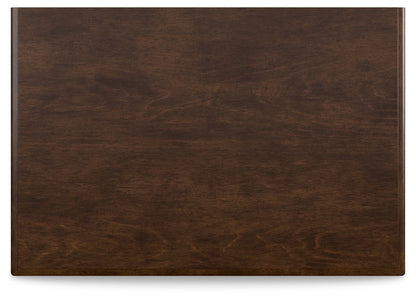 Danabrin - Brown - Two Drawer Nightstand - Hornell Furniture Outlet
