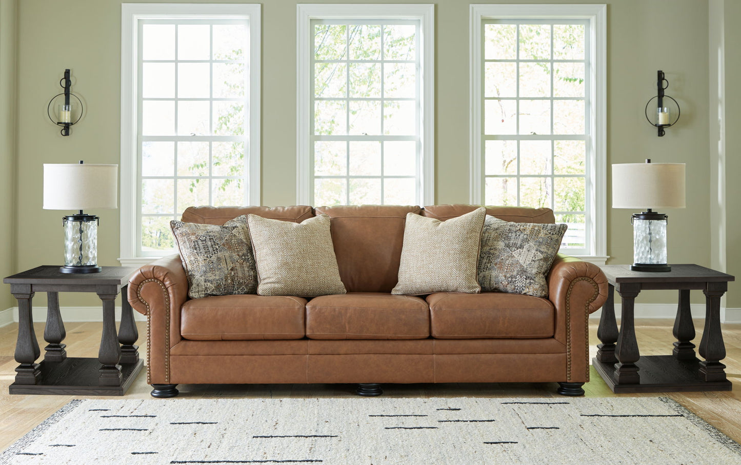 Carianna - Sofa - Caramel - Hornell Furniture Outlet