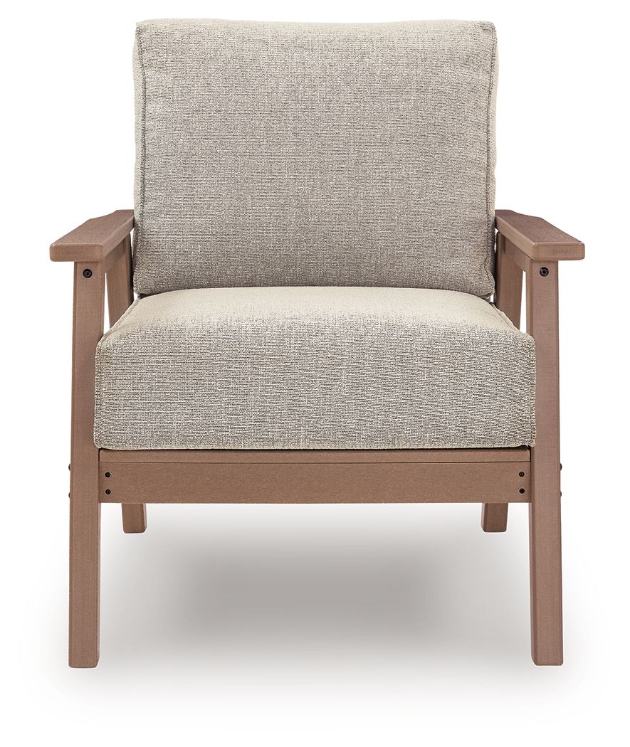 Grover Beach - Lounge Chair With Cushion (Set of 2) - Driftwood - Hornell Furniture Outlet