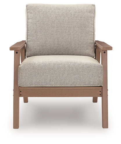 Grover Beach - Lounge Chair With Cushion (Set of 2) - Driftwood - Hornell Furniture Outlet