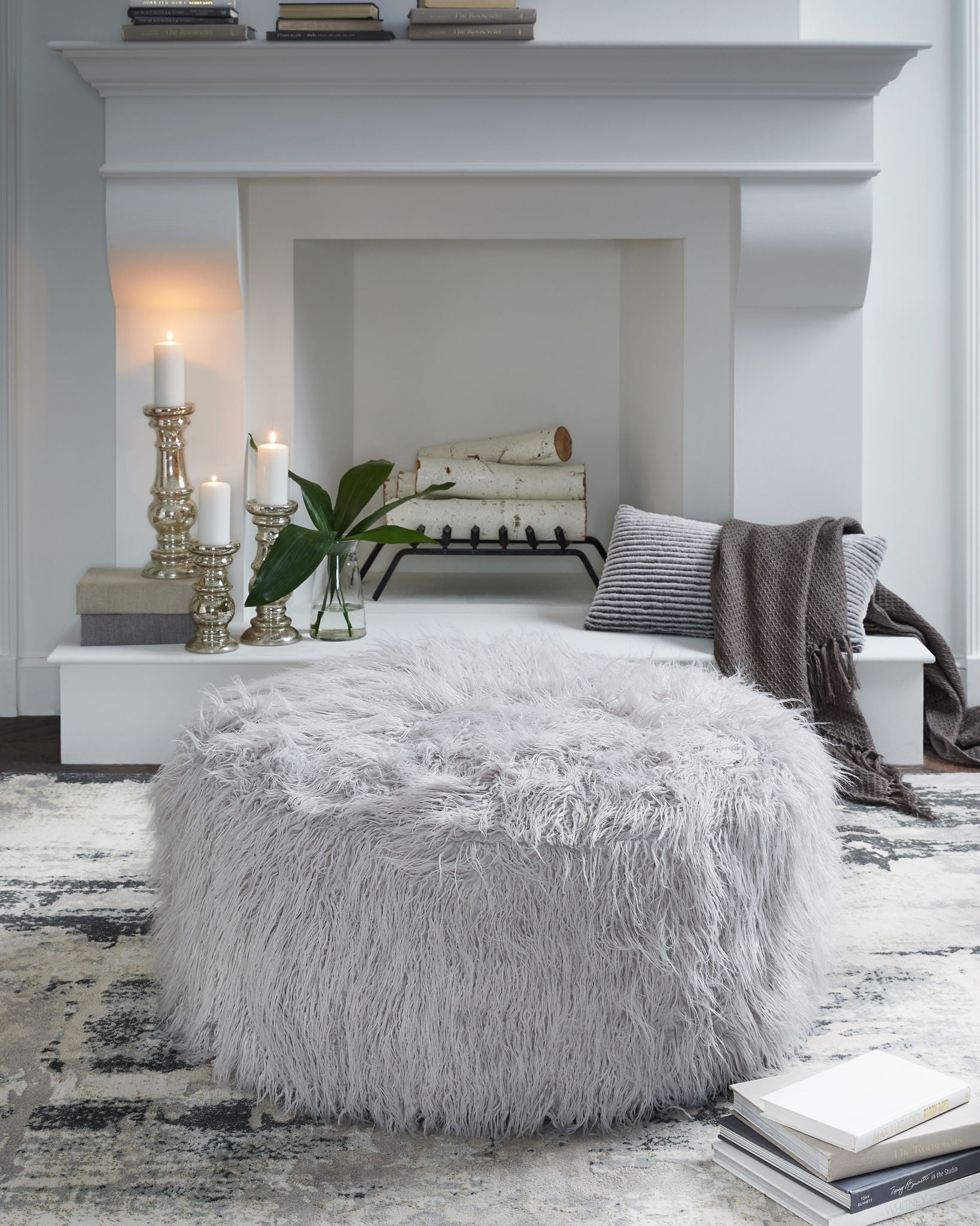 Galice - Oversized Ottoman - Hornell Furniture Outlet