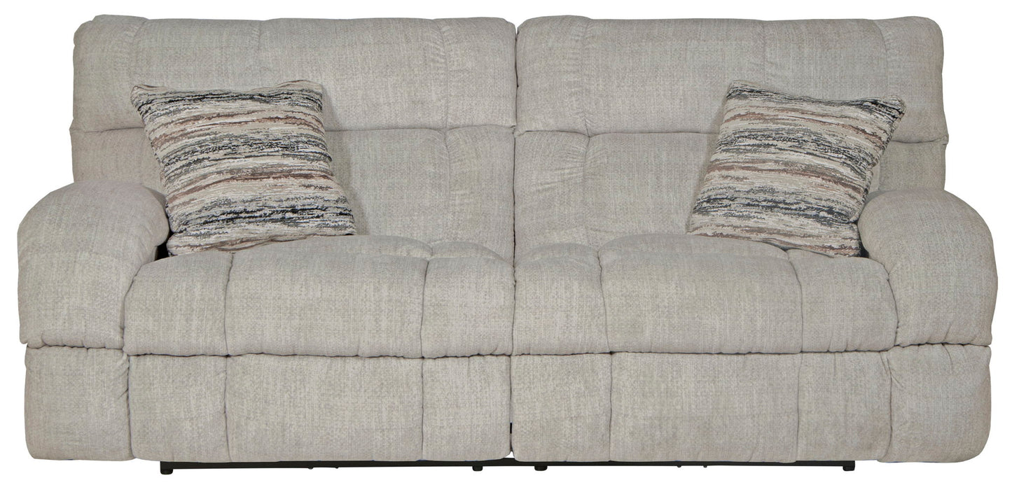 Ashland - Power Lay Flat Reclining Sofa - Hornell Furniture Outlet