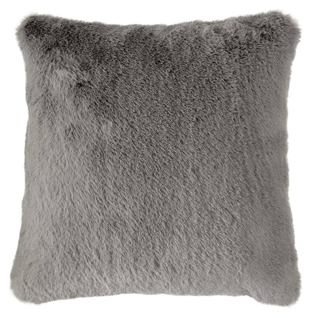 Gariland - Faux Fur Pillow - Hornell Furniture Outlet