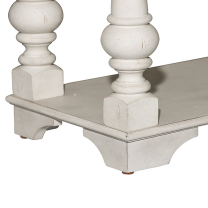 Morgan Creek - Sofa Table - White - Hornell Furniture Outlet