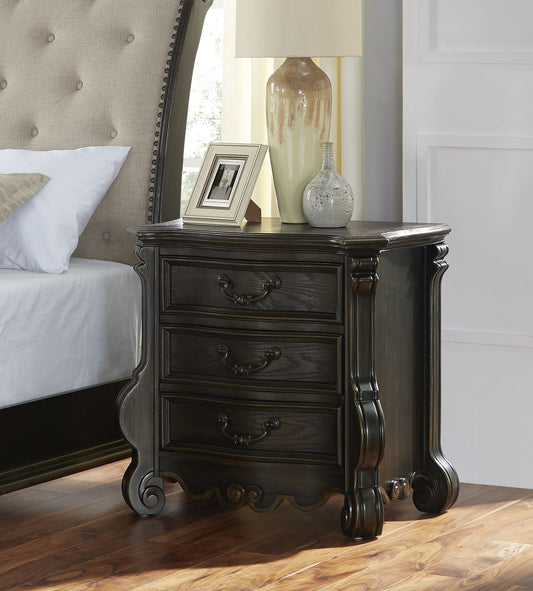 Rhapsody - 6 Piece Queen Bedroom Set - Dark Brown - Hornell Furniture Outlet