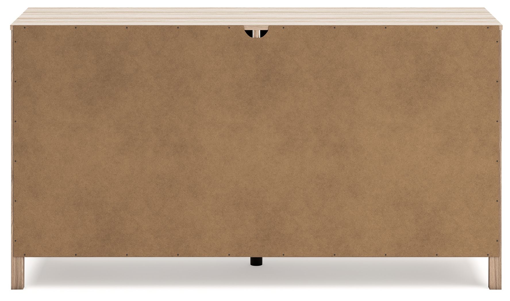 Battelle - Tan - Six Drawer Dresser - Hornell Furniture Outlet
