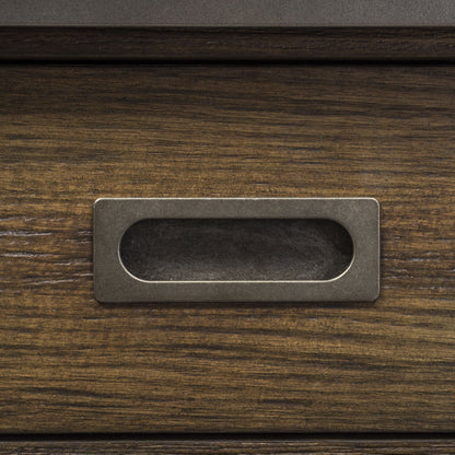 Stone Brook - Computer Credenza - Dark Brown - Hornell Furniture Outlet