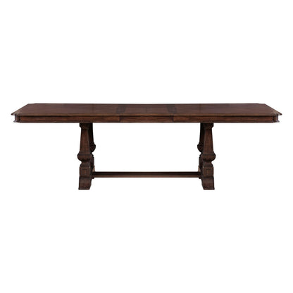 Provence Park - Trestle Table - Brown - Hornell Furniture Outlet