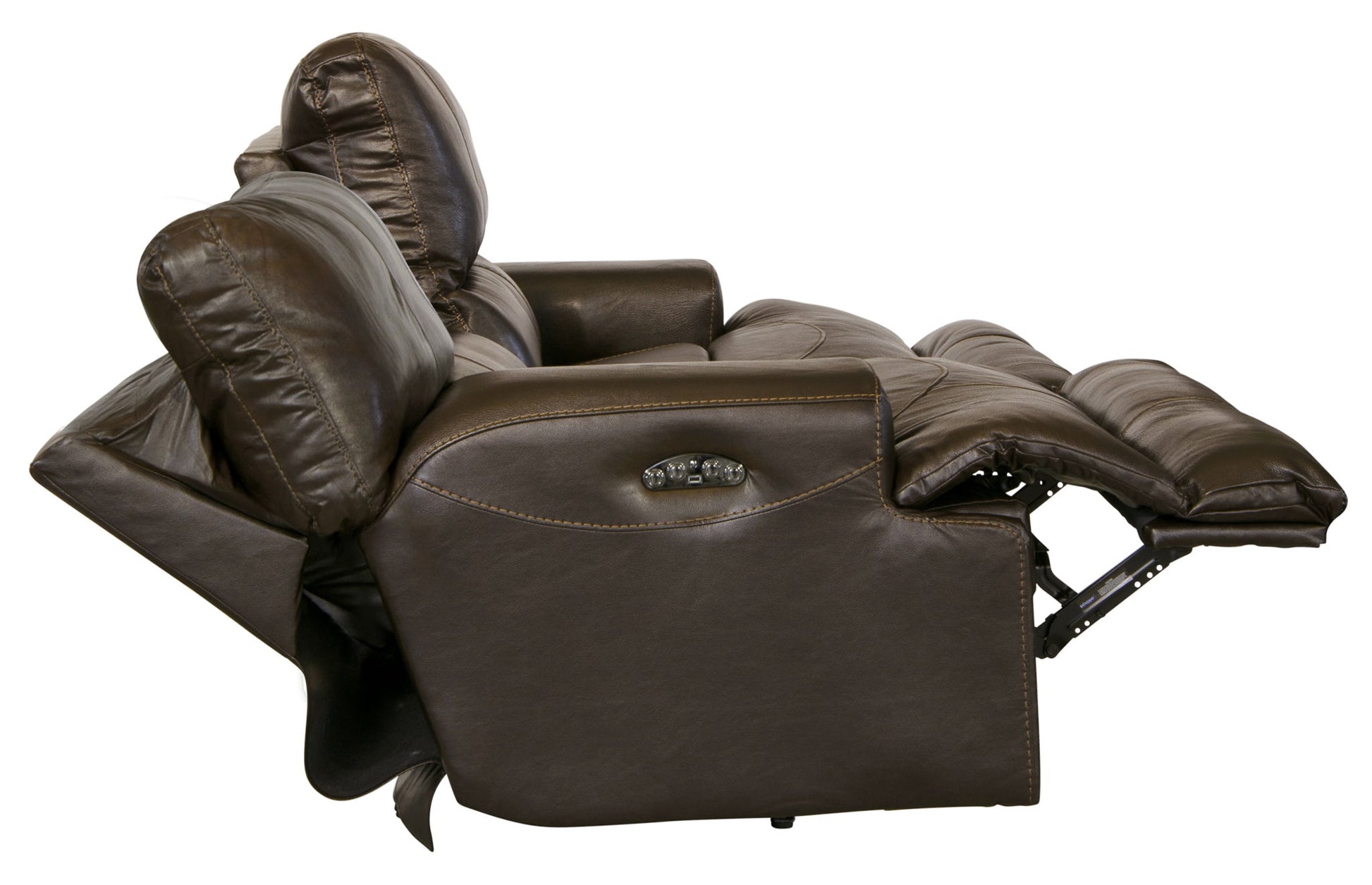 Wembley - Power Headrest Power Lay Flat Reclining Sofa - Hornell Furniture Outlet