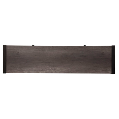 Tanners Creek - Entertainment TV Stand - Dark Gray - Hornell Furniture Outlet