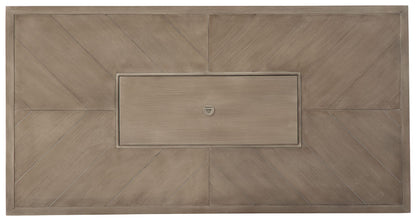 Beachcroft - Rectangular Fire Pit Table - Hornell Furniture Outlet