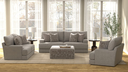 Zeke - Loveseat - Cloud - Hornell Furniture Outlet