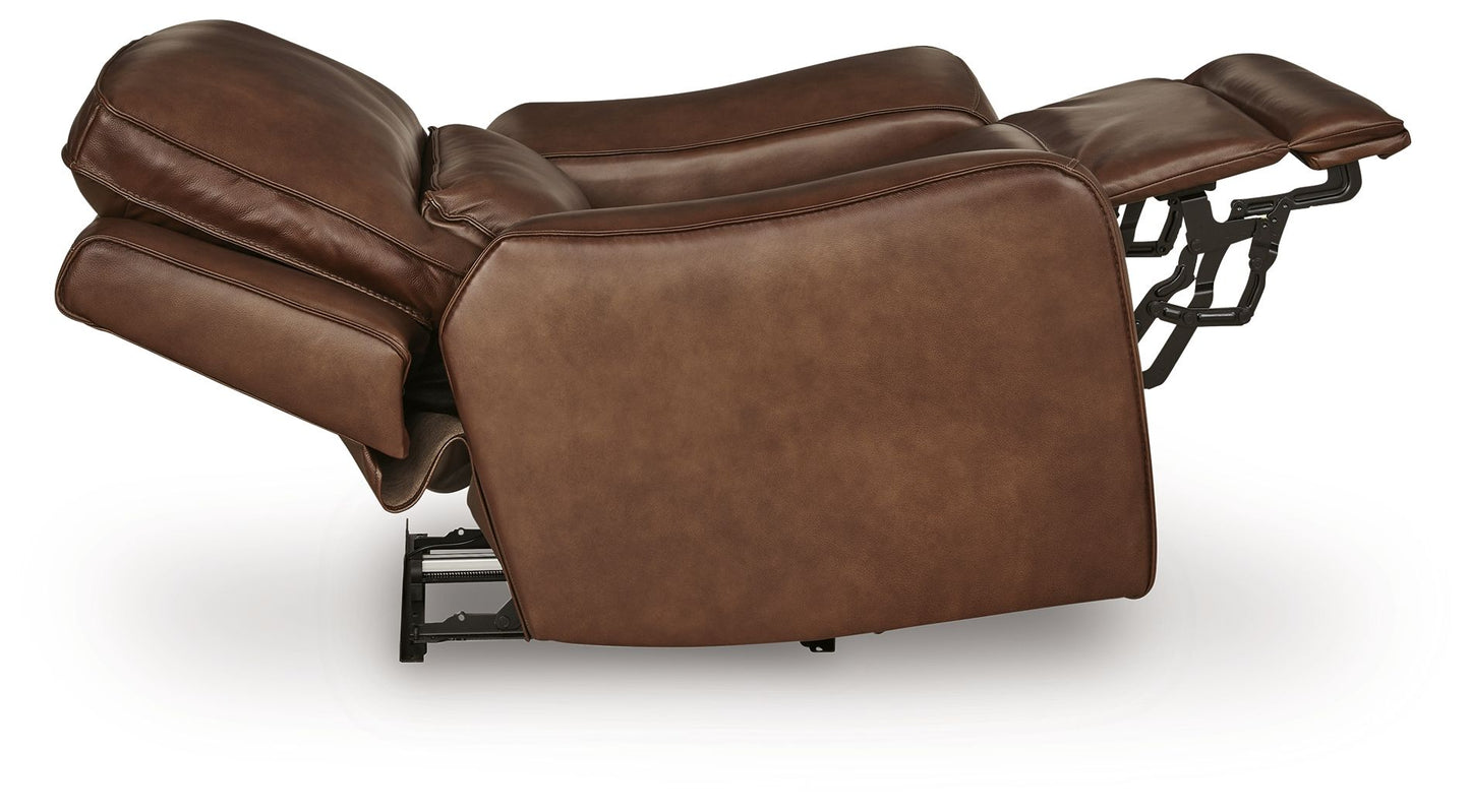 DeepWakes - Power Recliner With Adjustable Headrest - Hornell Furniture Outlet