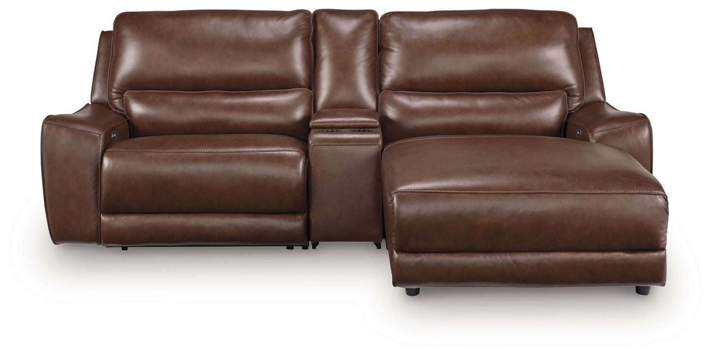 DeepWakes - Power Reclining Sectional - Hornell Furniture Outlet