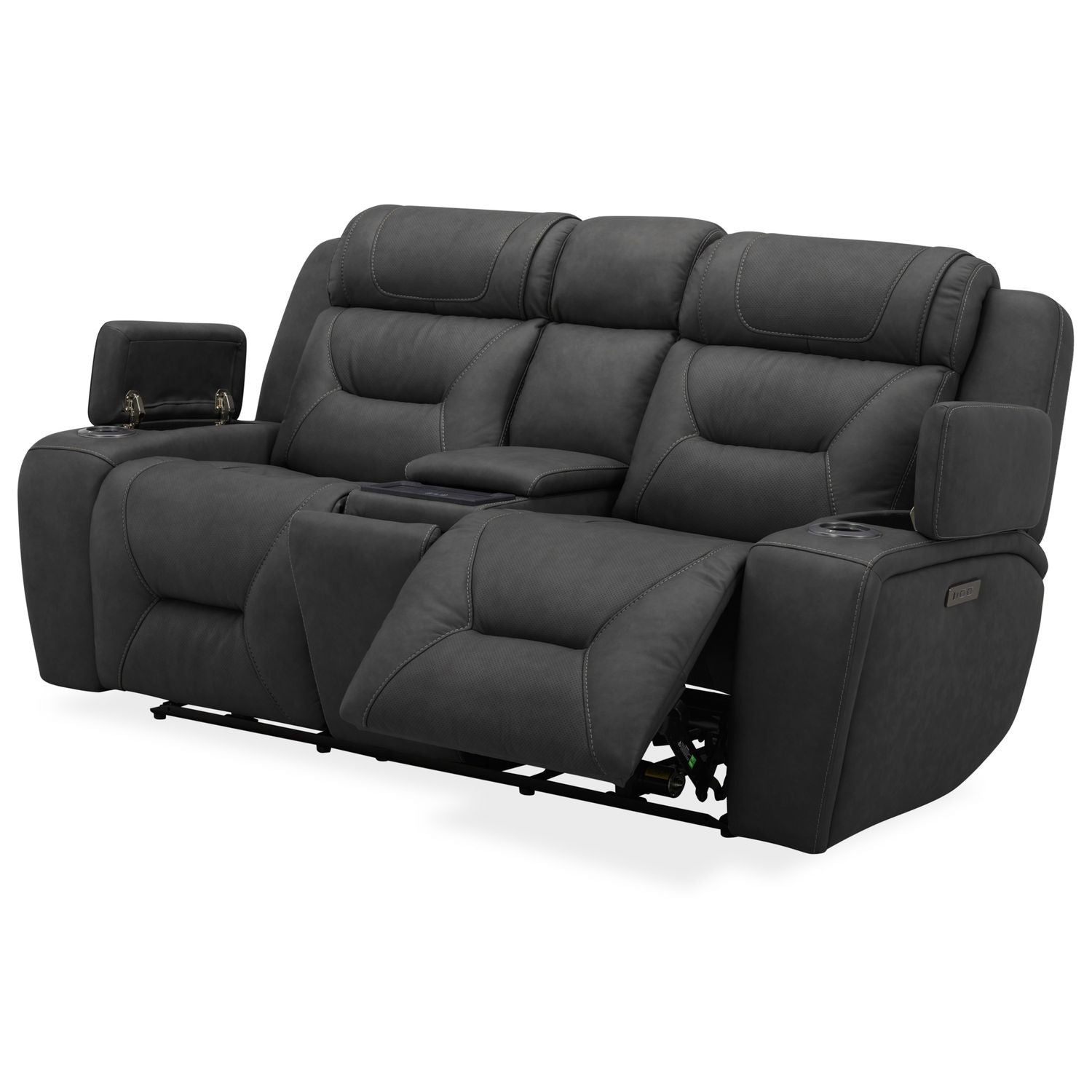 Chapman - Loveseat With Console P2 & ZG - Hornell Furniture Outlet