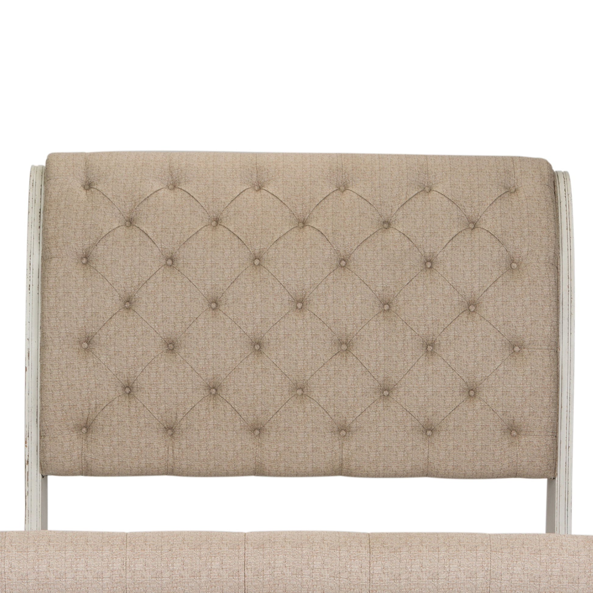 Abbey Park - Upholstered Sleigh Headboard - Hornell Furniture Outlet