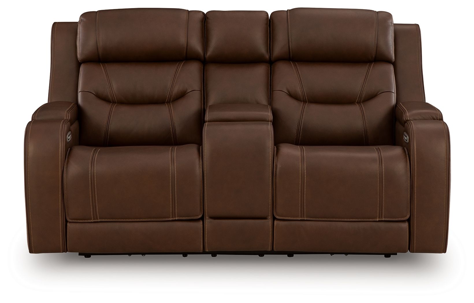 Knightington - Power Reclining Loveseat With Audio Seating - Hornell Furniture Outlet