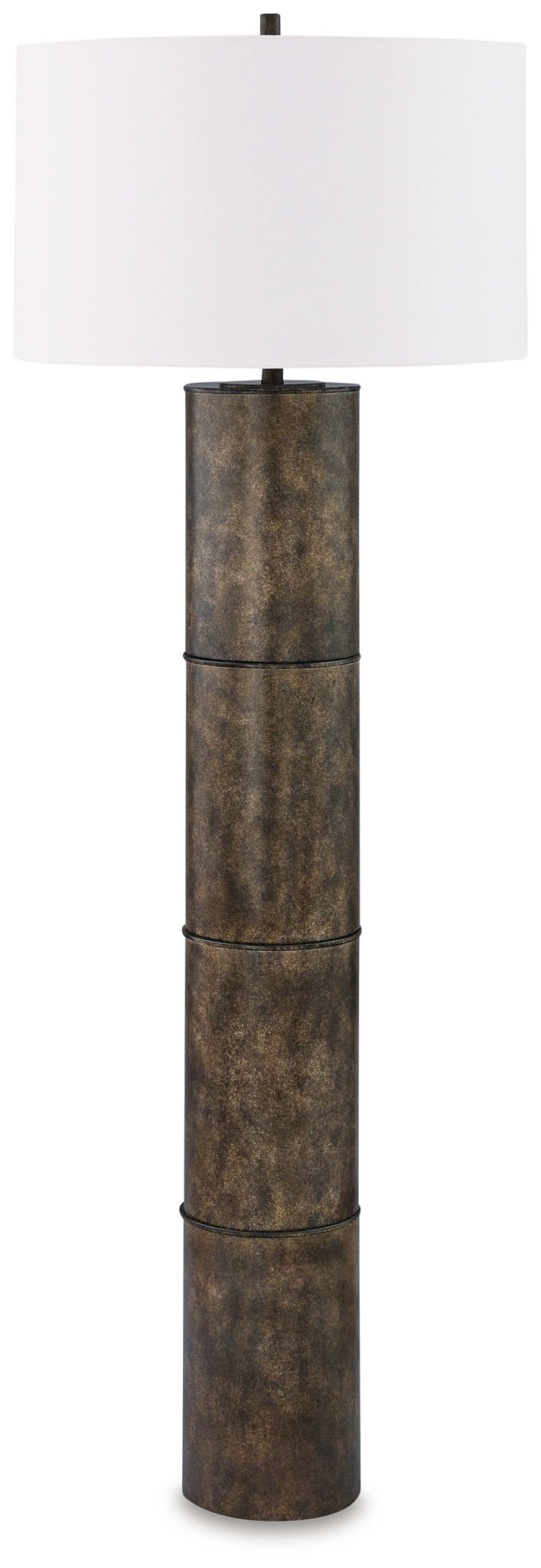 Jebson - Dark Bronze Finish - Metal Floor Lamp - Hornell Furniture Outlet