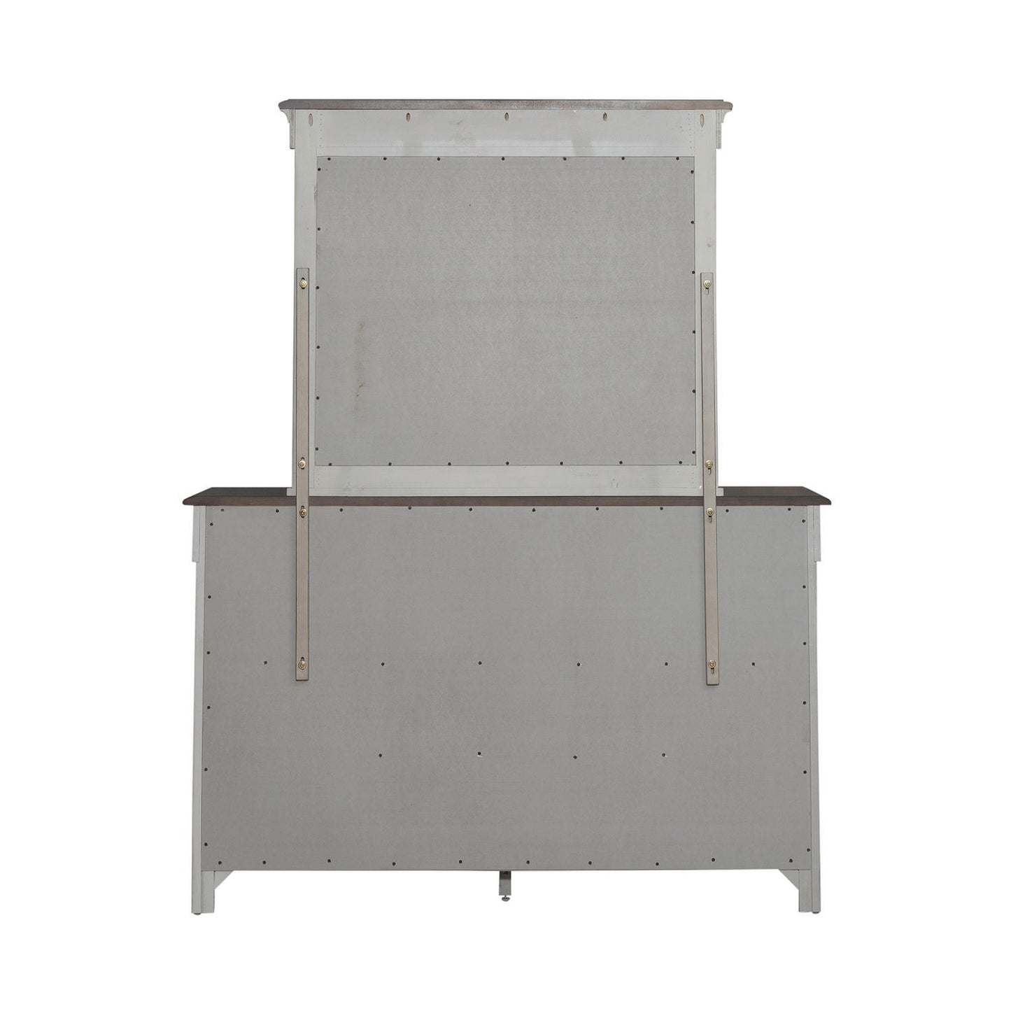 Ivy Hollow - Dresser & Mirror - White - Hornell Furniture Outlet
