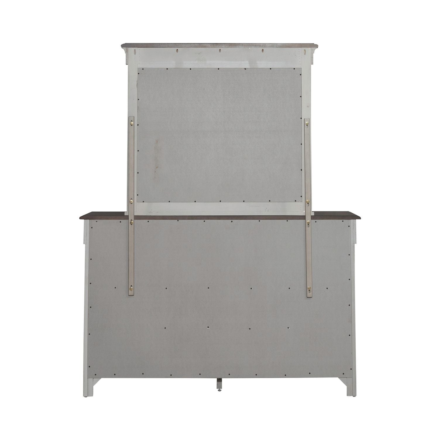 Ivy Hollow - Dresser & Mirror - White - Hornell Furniture Outlet