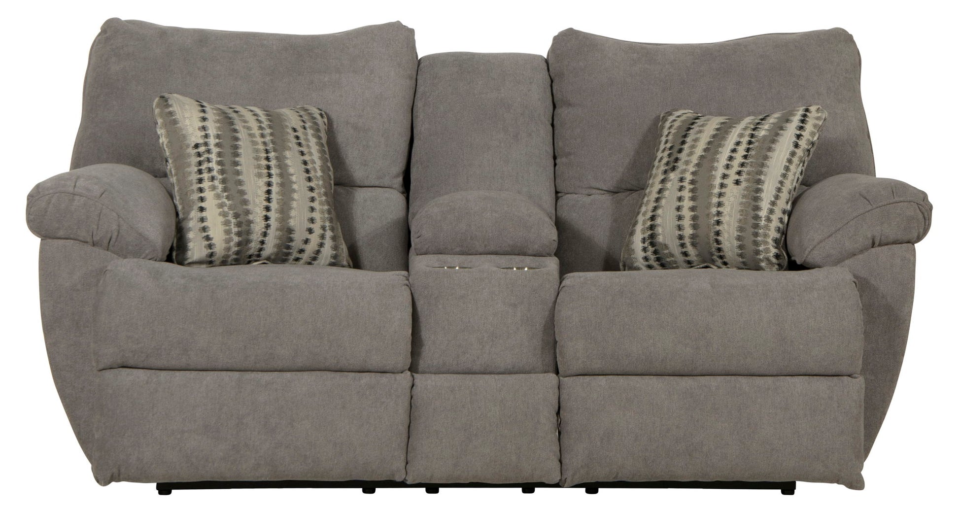 Sadler - Lay Flat Reclining Console Loveseat - Hornell Furniture Outlet