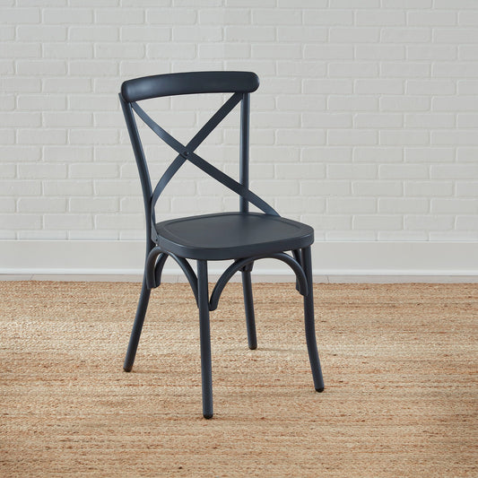 Vintage Series - X Back Side Chair - Hornell Furniture Outlet