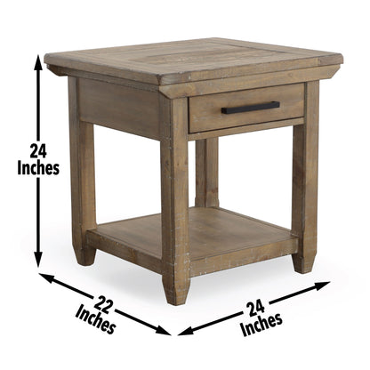 Riverdale - 3 Piece Table Set - Brown - Hornell Furniture Outlet