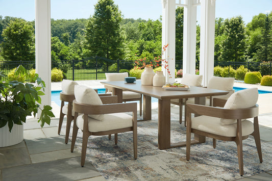 Serene Bay - Outdoor Dining Set - Hornell Furniture Outlet