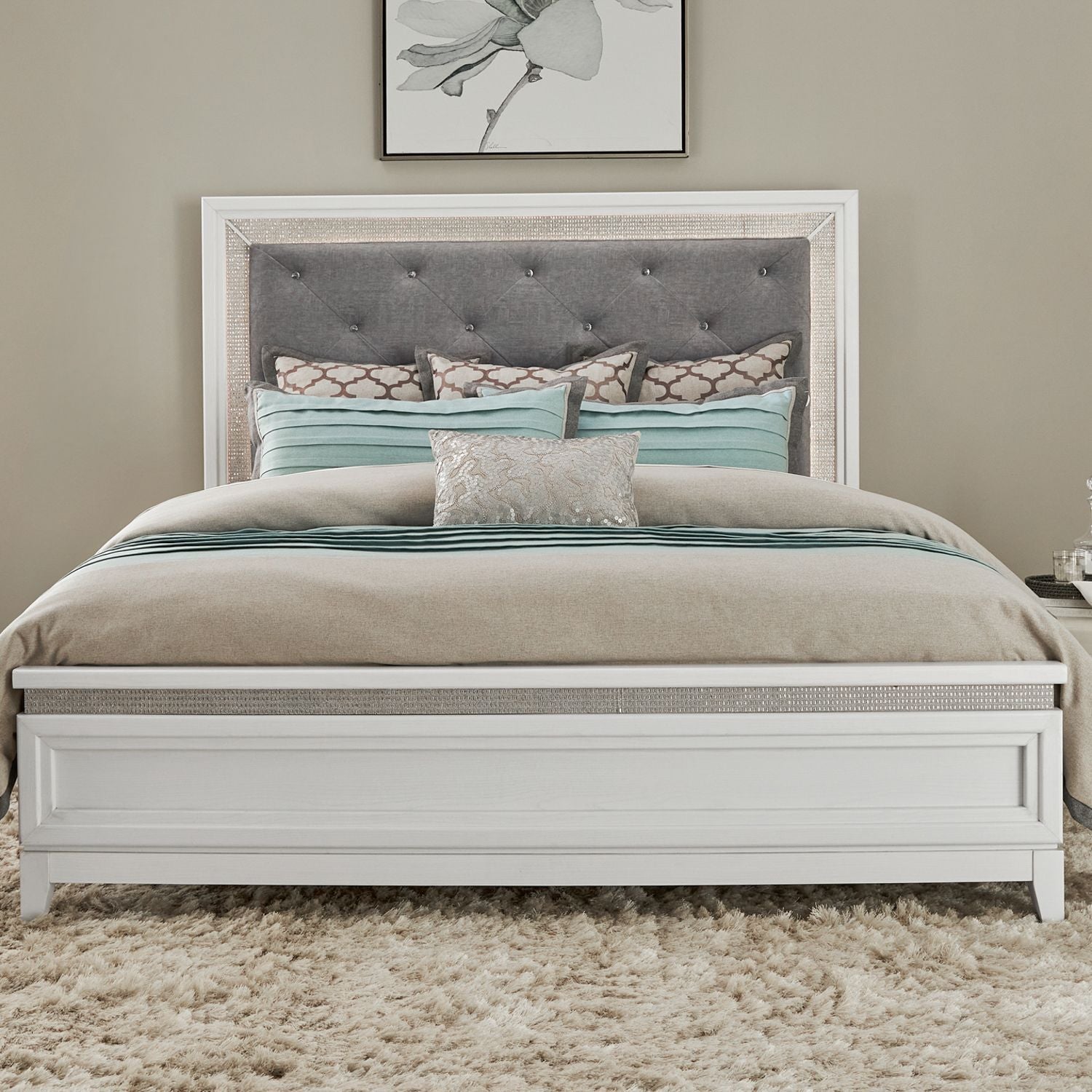 Reflections - Upholstered Bed - Hornell Furniture Outlet