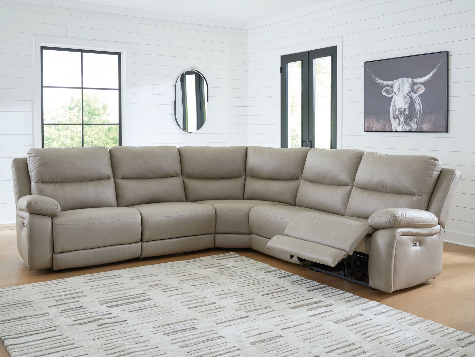 Narwhal Place - Reclining Sectional - Hornell Furniture Outlet
