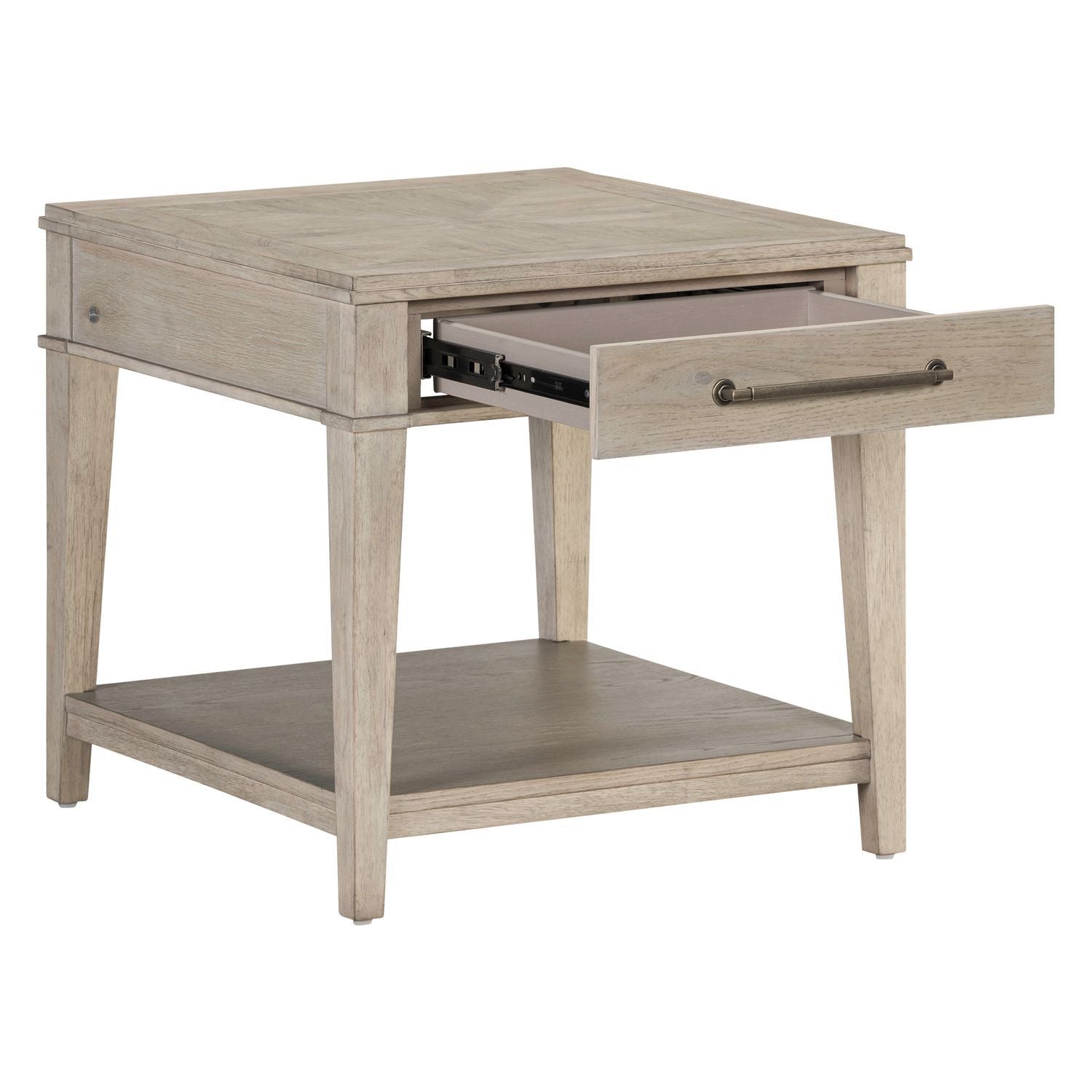 New Haven - End Table - Sanctuary White - Hornell Furniture Outlet