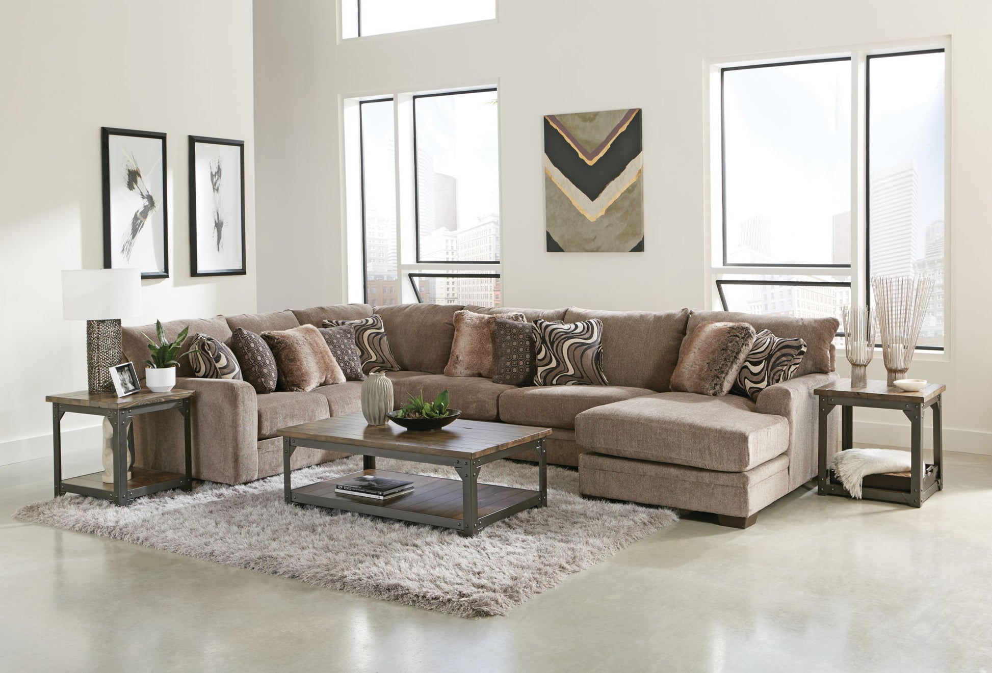 Kingston - Cocktail Ottoman - Hornell Furniture Outlet