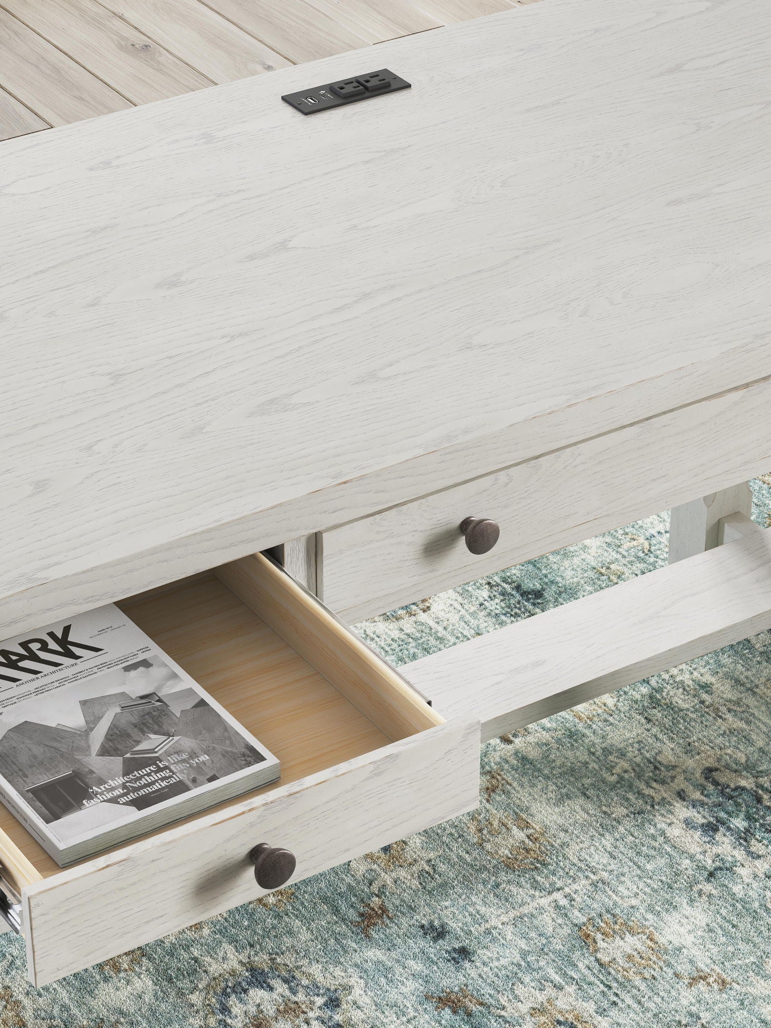 Robbinsdale - Home Office Desk - Hornell Furniture Outlet